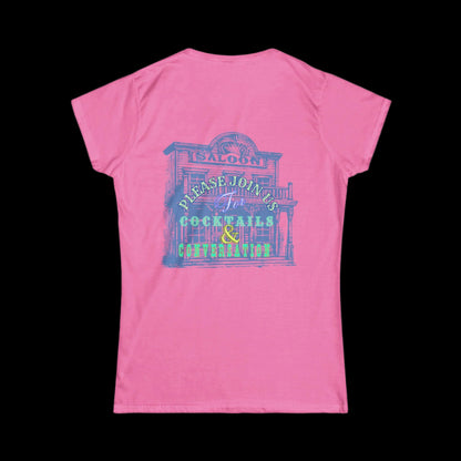 COCKTAILS AND CONVERSATION Jewel Tone Women's T-Shirt