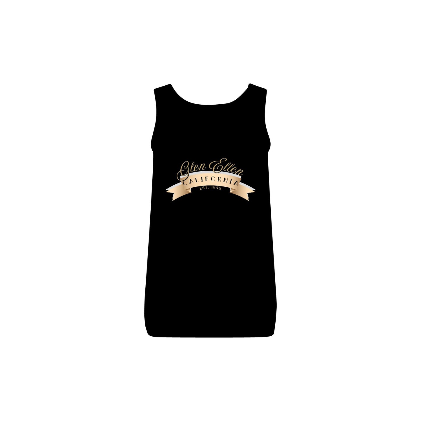 Valley of the Moon Gold Pinup- Women's Baby Rib Tank