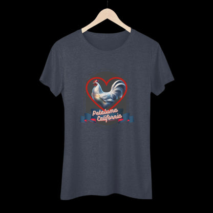 PETALUMA VINTAGE HEN Women's Triblend Tee