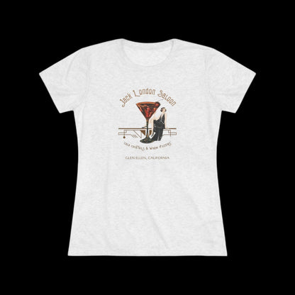 Saloon "Cold Cocktails, Warm Fuzzies" Women's Triblend Tee