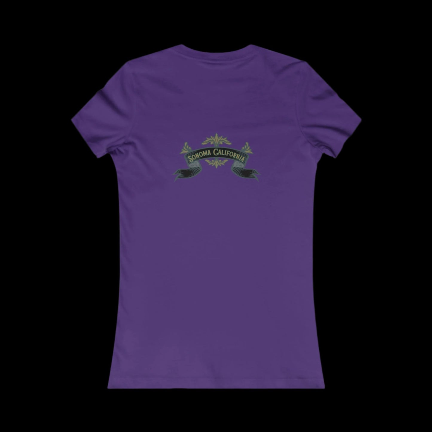 Moon Mountain" Cabernet Sauvignon Pinup" Women's Tee