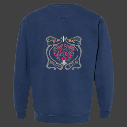 CALIFORNIA LOVE-PSYCHEDELIC Womens Premium Sweatshirt