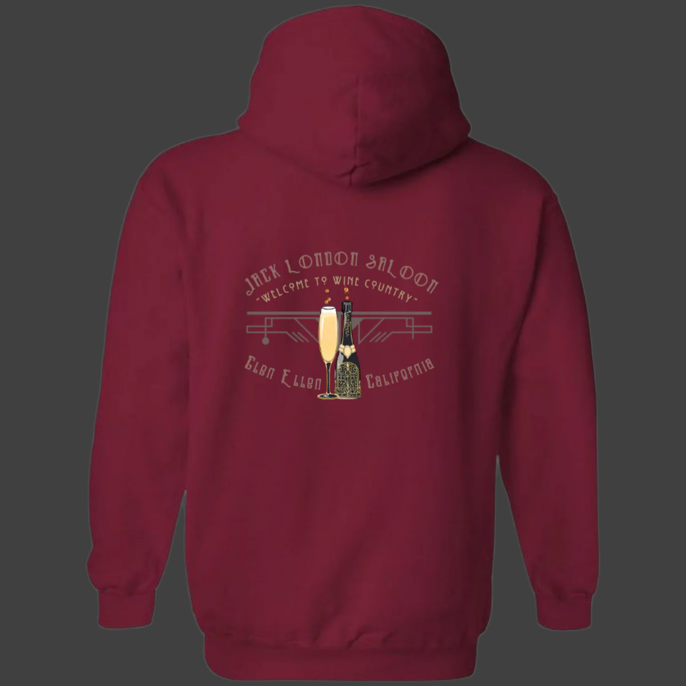 WINE COUNTRY BUBBLES Hoodie