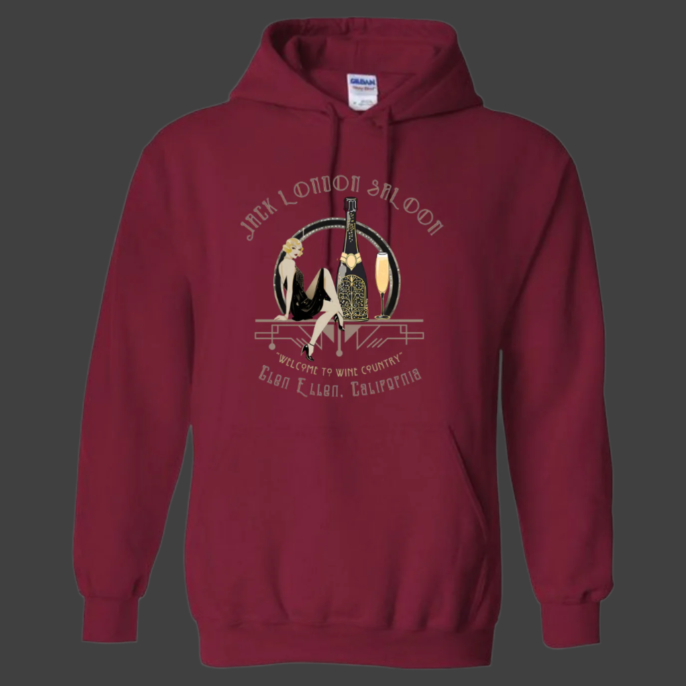 WINE COUNTRY BUBBLES Hoodie