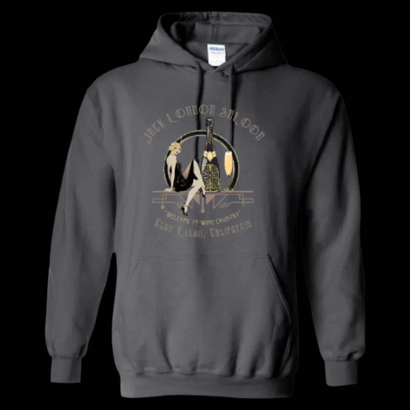 WINE COUNTRY BUBBLES Hoodie