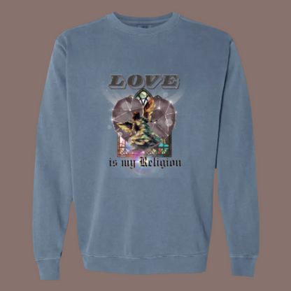 LOVE is my RELIGION Premium Sweatshirt