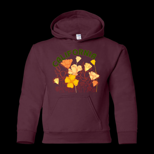 CALIFORNIA POPPY YOUTH HOODIE