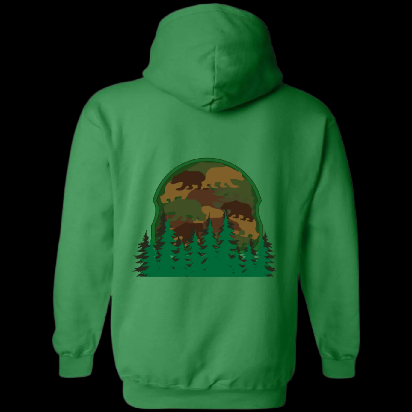 BEAR CAMO HOODIE