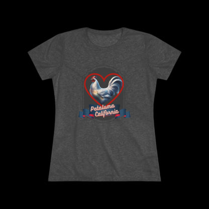 PETALUMA VINTAGE HEN Women's Triblend Tee